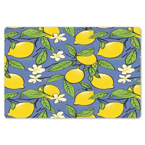 Patroon - Citroen - Illustratie Placemat vinyl groot 368 -zzsfeer1_Kitchenyeah-website