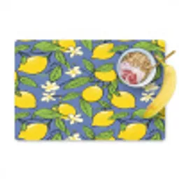 Patroon - Citroen - Illustratie Placemat vinyl groot 368 -zzzproduct_Kitchenyeah-website