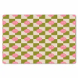 Patroon - Smileys - Blokken Placemat vinyl groot 368 -zzsfeer1_Kitchenyeah-website