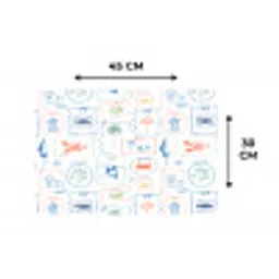 Zee - Sfeer - Strand - Multi Placemat vinyl groot 368 -specs