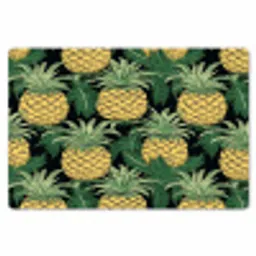 Patroon - Tropisch - Ananas - Illustratie Placemat vinyl groot 368 -zzsfeer1_Kitchenyeah-website