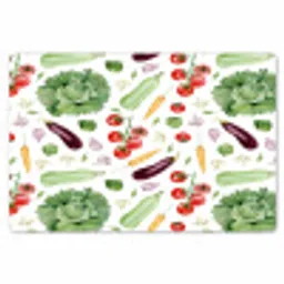 Patroon - Groente - Aquarel Placemat vinyl groot 368 -zzsfeer1_Kitchenyeah-website