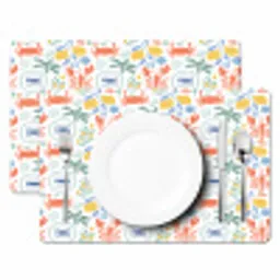 Zee - Sfeer - Citroen - Vis Placemat vinyl groot 368 -zzsfeer2_Kitchenyeah-website