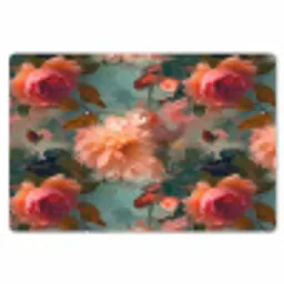 Roze - Patroon - Bloemen Placemat vinyl groot 368 -zzsfeer1_Kitchenyeah-website