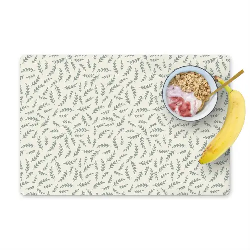 Planten - Kind - Patroon Placemat vinyl groot -zzzproduct_Kitchenyeah-website