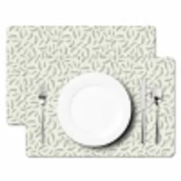 Planten - Kind - Patroon Placemat vinyl groot -zzsfeer2_Kitchenyeah-website