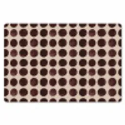 Stippen - Patroon - Bruin Placemat vinyl groot 368 -zzsfeer1_Kitchenyeah-website