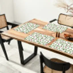 Rood - Bieten - Blad - Patroon Placemat vinyl groot 368 -zzsfeer4_Kitchenyeah-website