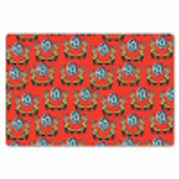 Rood - Disco - Patroon Placemat vinyl groot 368 -zzsfeer1_Kitchenyeah-website