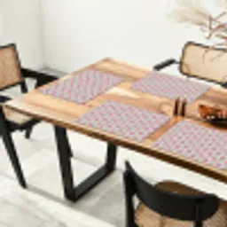 Retro - Ruit - Hartjes - Patroon Placemat vinyl groot 368 -zzsfeer4_Kitchenyeah-website