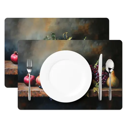 Rustiek - Stilleven - Fruit Placemat vinyl groot -zzsfeer2_Kitchenyeah-website