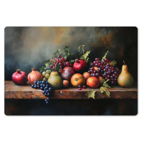 Rustiek - Stilleven - Fruit Placemat vinyl groot -zzsfeer1_Kitchenyeah-website