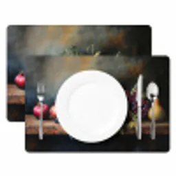 Rustiek - Stilleven - Fruit Placemat vinyl groot -zzsfeer2_Kitchenyeah-website