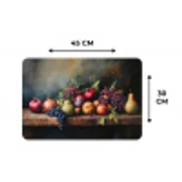 Rustiek - Stilleven - Fruit Placemat vinyl groot -specs