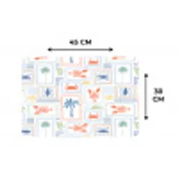 Italiaans - Zee - Sfeer - Krab - Multi Placemat vinyl groot 368 -specs