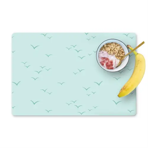 Meeuwen - Mint - Patroon Placemat vinyl groot 368 -zzzproduct_Kitchenyeah-website