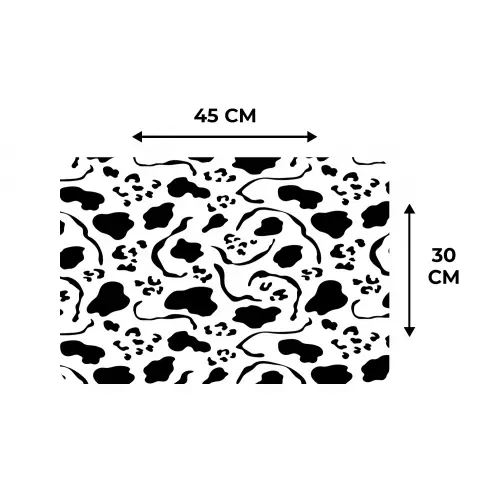 Vormen - Lijnen - Grafisch Placemat vinyl groot 368 -specs