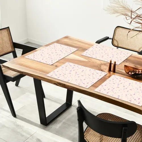 Vormen - Zalmroze - Patroon Placemat vinyl groot 368 -zzsfeer4_Kitchenyeah-website