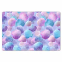 Schelpen - Paars - Blauw - Patroon Placemat vinyl groot -zzsfeer1_Kitchenyeah-website