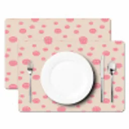 Smiley - Hart - Ogen - Patroon Placemat vinyl groot 368 -zzsfeer2_Kitchenyeah-website