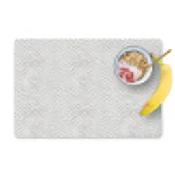 Slang - Patroon - Wit Placemat vinyl groot 368 -zzzproduct_Kitchenyeah-website
