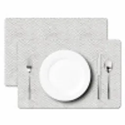 Slang - Patroon - Wit Placemat vinyl groot 368 -zzsfeer2_Kitchenyeah-website