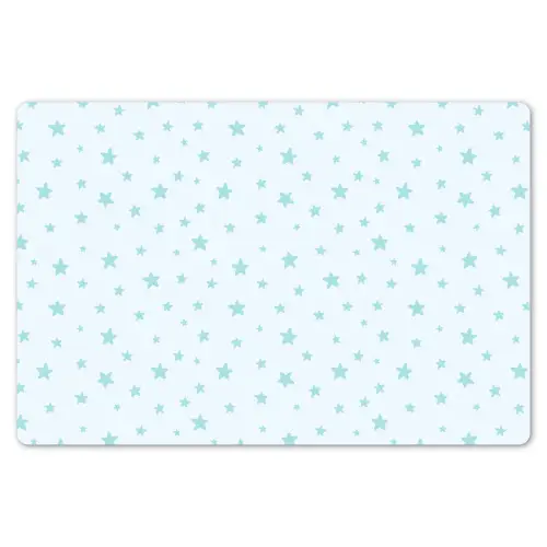 Sterren - Blauwe - Patronen - Kind Placemat vinyl groot -zzsfeer1_Kitchenyeah-website