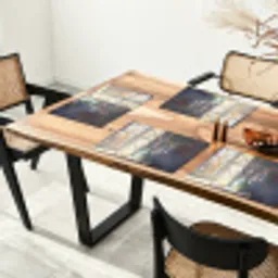Stilleven - Vaas - Paastak Placemat vinyl groot -zzsfeer4_Kitchenyeah-website