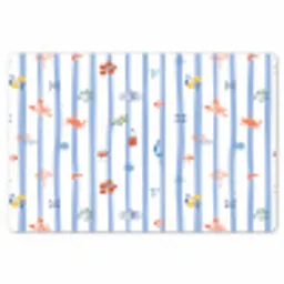 Zee - Sfeer - Strand - Blauw Placemat vinyl groot 368 -zzsfeer1_Kitchenyeah-website