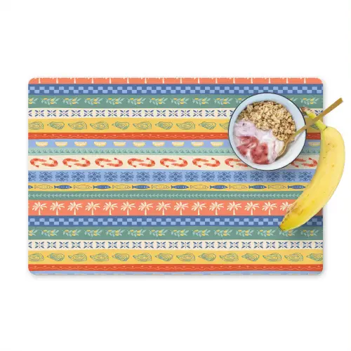 Zee - Sfeer - Oester - Garnaal Placemat vinyl groot 368 -zzzproduct_Kitchenyeah-website