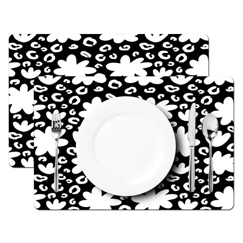 Gestileerd - Bloemen - Abstract Placemat vinyl groot 368 -zzsfeer2_Kitchenyeah-website