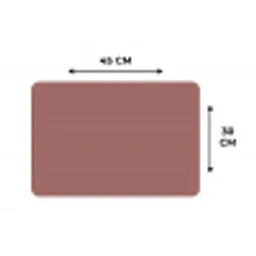 Terracotta - Patronen - Roze Placemat vinyl groot 368 -specs