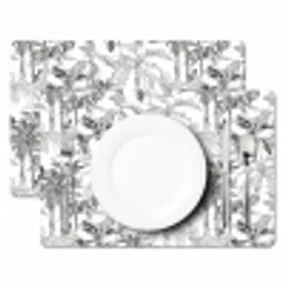 Tijger - Oerwoud - Grijs Placemat vinyl groot 368 -zzsfeer2_Kitchenyeah-website