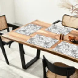 Tijger - Oerwoud - Grijs Placemat vinyl groot 368 -zzsfeer4_Kitchenyeah-website