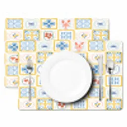 Zee - Sfeer - Mozaïek - Vis Placemat vinyl groot 368 -zzsfeer2_Kitchenyeah-website