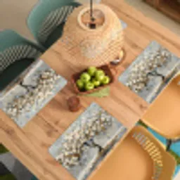 Boom - Goud - Bloemen - Abstract - Kunst Placemat vinyl groot -zzsfeer5_Kitchenyeah-website