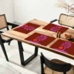 Boom - Paars - Cirkel - Vloeiend Placemat vinyl groot -zzsfeer4_Kitchenyeah-website