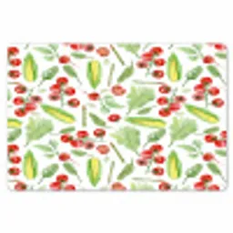 Groente - Tomaat - Maïs - Sla Placemat vinyl groot 368 -zzsfeer1_Kitchenyeah-website