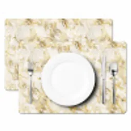 Warm - Gouden - Marmer - Patroon Placemat vinyl groot 368 -zzsfeer2_Kitchenyeah-website