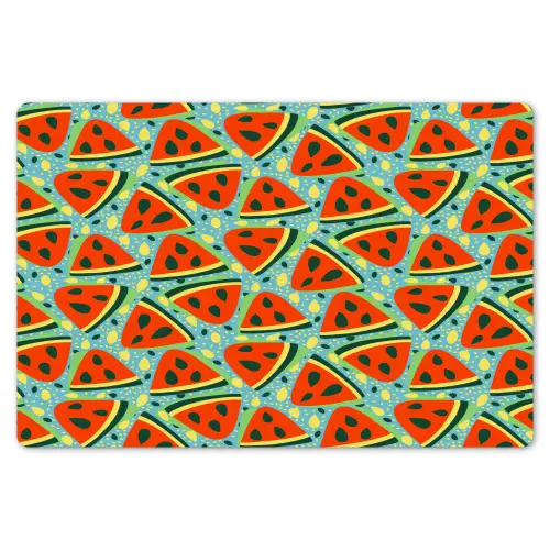 Watermeloen - Zomers - Fruit Placemat vinyl groot 368 -zzsfeer1_Kitchenyeah-website