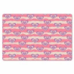Golven - Patroon - Hartjes - Retro Placemat vinyl groot 368 -zzsfeer1_Kitchenyeah-website
