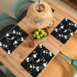 Wit - Zwart - Vormen - Patroon Placemat vinyl groot 368 -zzsfeer5_Kitchenyeah-website