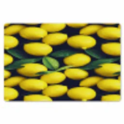 Gele - Citroenen - Druppels - Fruit Placemat vinyl groot 368 -zzsfeer1_Kitchenyeah-website