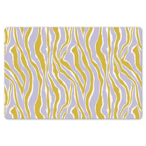 Zebra - Modern - Meerkleurig Placemat vinyl groot 368 -zzsfeer1_Kitchenyeah-website