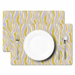 Zebra - Modern - Meerkleurig Placemat vinyl groot 368 -zzsfeer2_Kitchenyeah-website