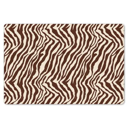 Zebra - Patroon - Zwart - Wit Placemat vinyl groot 368 -zzsfeer1_Kitchenyeah-website