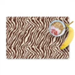 Zebra - Patroon - Zwart - Wit Placemat vinyl groot 368 -zzzproduct_Kitchenyeah-website