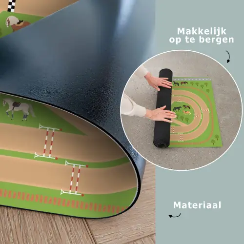 speelkleed-paarden Speelmat klein -sfeer5