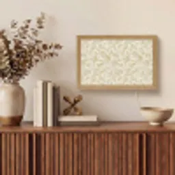 Abstract - Lijnen - Beige Light Box met kabel (Tafellamp) klein 924 -sfeer2