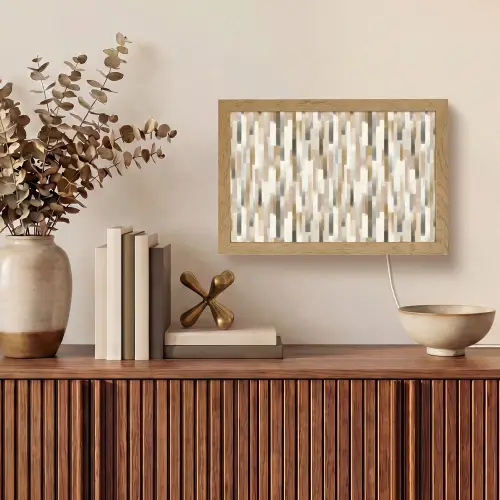 Abstract - Patroon - Kwaststreken Light Box met kabel (Tafellamp) klein 924 -sfeer2